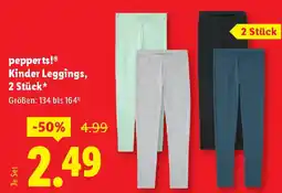 Lidl Kinder Leggings, 2 Stück Angebot