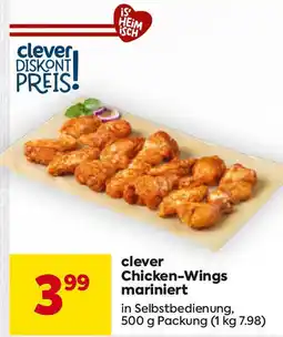 Billa clever Chicken Wings mariniert Angebot