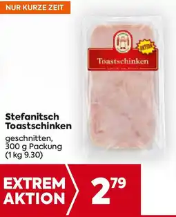 Billa Stefanitsch Toastschinken Angebot