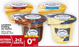 Billa Landliebe Pudding div. Sorten Angebot