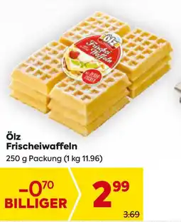 Billa Ölz Frischeiwaffeln Angebot