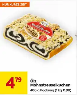 Billa Ölz Mohnstreuselkuchen Angebot
