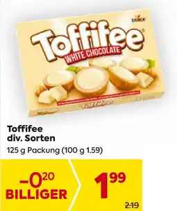 Billa Toffifee div. Sorten Angebot