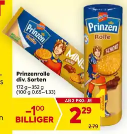 Billa Prinzenrolle div. Sorten Angebot