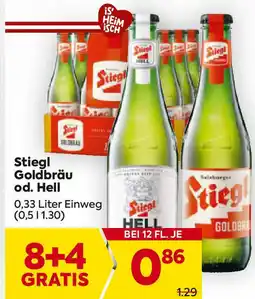 Billa Stiegl Goldbräu od. Hell Angebot