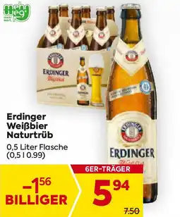 Billa Erdinger Weißbier Naturtrüb Angebot
