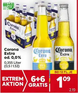Billa Corona Extra od. 0,0% Angebot
