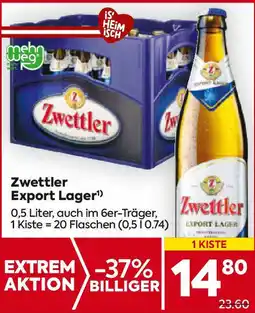 Billa Zwettler Export Lager Angebot