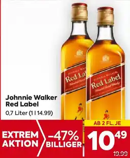 Billa Johnnie Walker Red Label Angebot