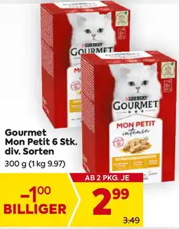Billa Gourmet Mon Petit 6 Stk. div. Sorten Angebot