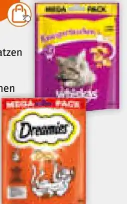 Müller Dreamies Katzensnacks Angebot
