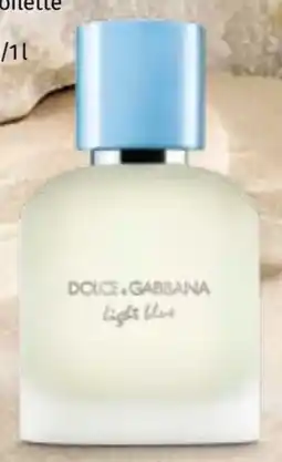 Müller Dolce & Gabbana Light Blue Pour Homme EdT Angebot