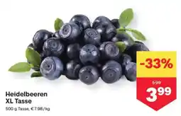 MPreis Heidelbeeren XL Tasse Angebot