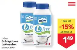 MPreis nöm Schlagobers Laktosefrei Angebot