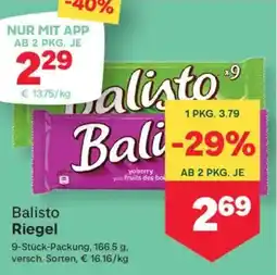 MPreis Balisto Riegel Angebot
