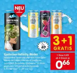 Interspar Gasteiner Infinity Water Angebot