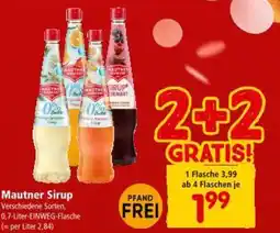 Interspar Mautner Sirup Angebot