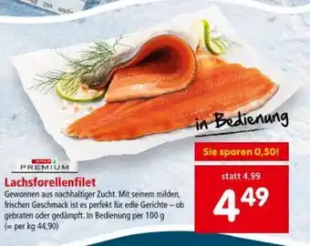 Interspar Lachsforellenfilet Angebot