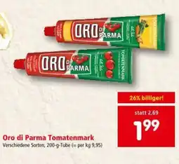 Interspar Oro di Parma Tomatenmark Verschiedene Sorten Angebot