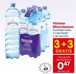 Interspar Vöslauer Mineralwasser Angebot