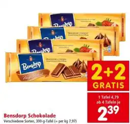 Interspar Bensdorp Schokolade Angebot