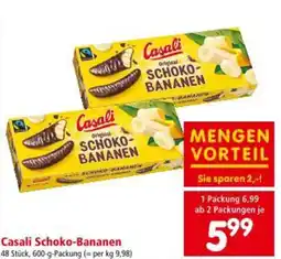 Interspar Casali Schoko-Bananen Angebot