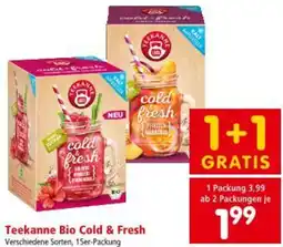 Interspar Teekanne Bio Cold & Fresh Verschiedene Sorten Angebot
