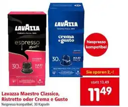 Interspar Lavazza Maestro Classico, Ristretto oder Crema e Gusto Angebot