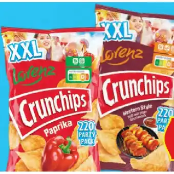 Hofer XXL Crunchips versch. Sorten HOFER Angebot