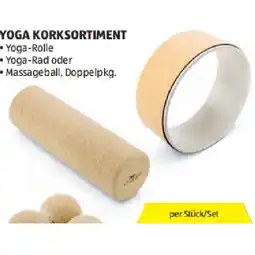 Hofer Yoga Korksortiment div. Sorten HOFER Angebot