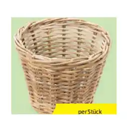 Hofer Rattan Pflanztopf HOFER Angebot