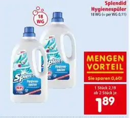 Interspar Splendid Hygienespüler Angebot