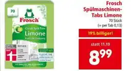 Interspar Frosch Spülmaschinen- Tabs Limone Angebot