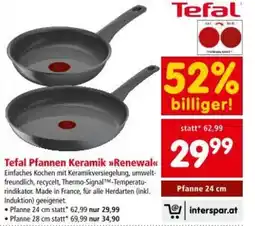 Interspar Tefal Pfannen Keramik Angebot