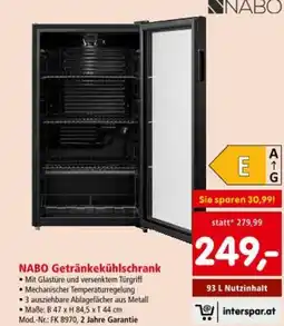 Interspar Nabo getränkekühlschrank Angebot