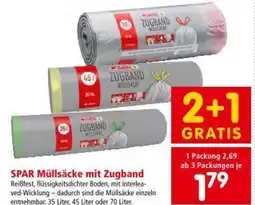 Interspar SPAR Müllsäcke mit Zugband Angebot