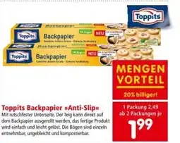 Interspar Toppits Backpapier Angebot