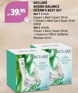 Müller Declaré hydro balance ocean's best set Angebot