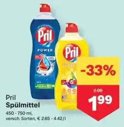 MPreis Pril Spülmittel Angebot