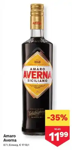MPreis Amaro averna Angebot