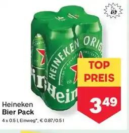 MPreis Heineken Bier Pack Angebot