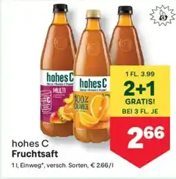MPreis Hohes c fruchtsaft Angebot