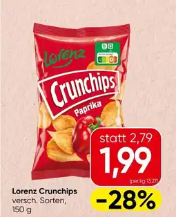 Spar Lorenz Crunchips Angebot