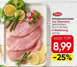 Spar Schweinsschnitzel Angebot