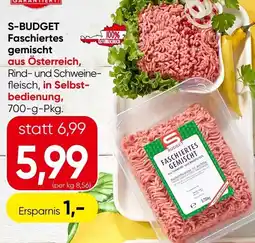 Spar Faschiertes gemischt Angebot