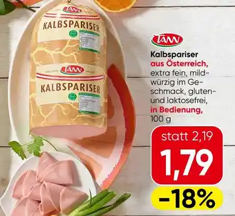 Spar Kalbspariser Angebot
