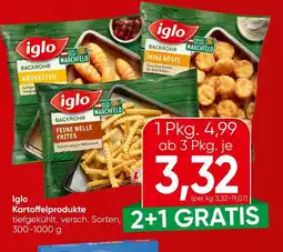 Spar Iglo Kartoffelprodukte Angebot