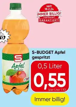 Spar S-BUDGET Apfel Angebot