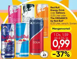 Spar Red Bull Energy Drink oder Editions Angebot
