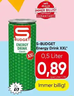 Spar S-budget energy drink Angebot
